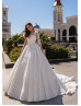 Luxury Beaded White Lace Vintage Wedding Dress